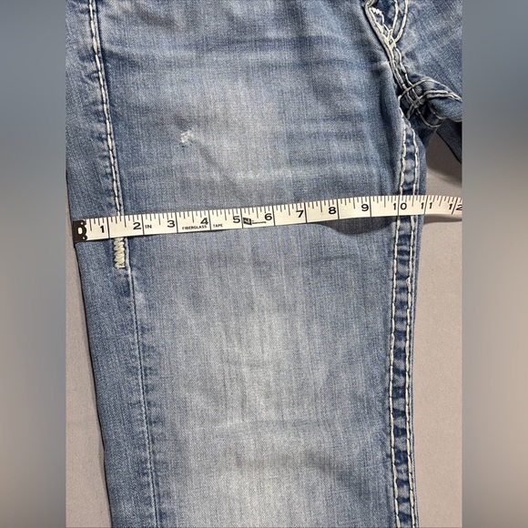 HOT AUTHENTIC USA Men's TRUE RELIGION 859 RICKY SUPER T STRAIGHT Jeans 34 - Picture 16 of 16